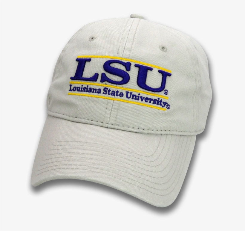 Lsu Tigers Twill Bar Hat Stone Hats The Game Stone - Baseball Cap, transparent png #3871528