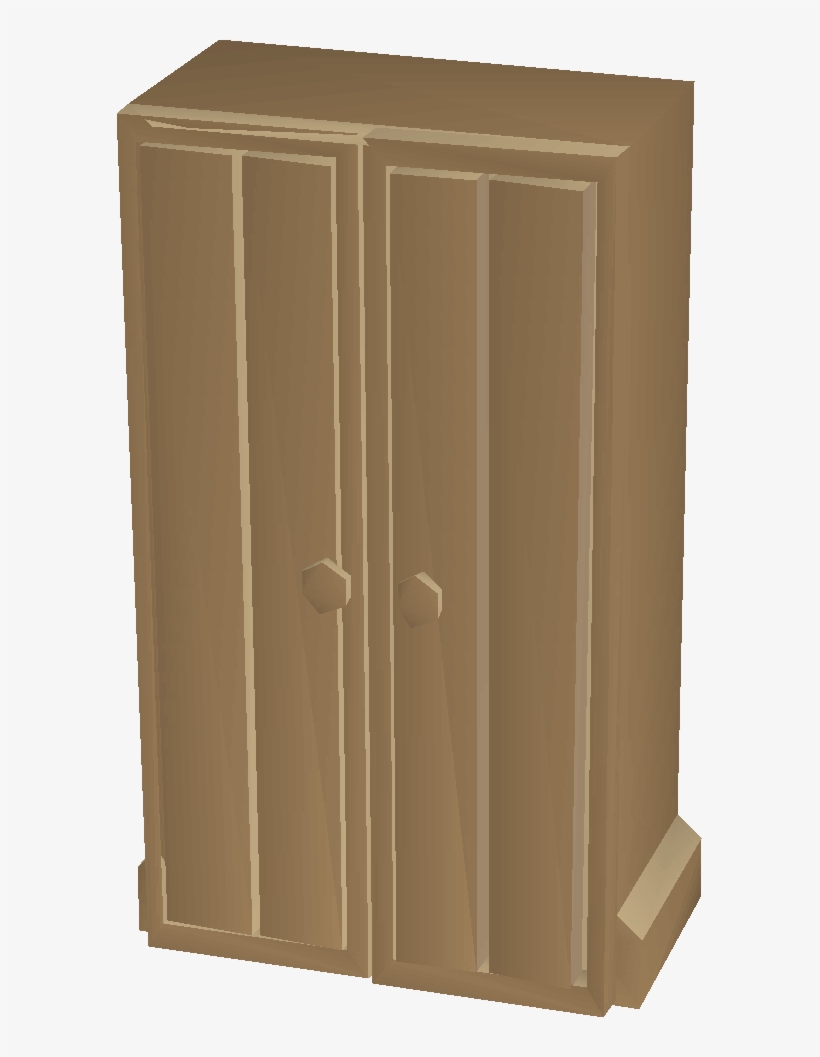 Oak Wardrobe Built - Cupboard, transparent png #3871654