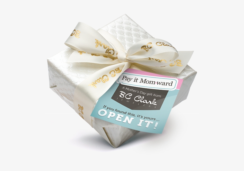 Bcc Pim Gift With Tag - Gift Wrapping, transparent png #3871923