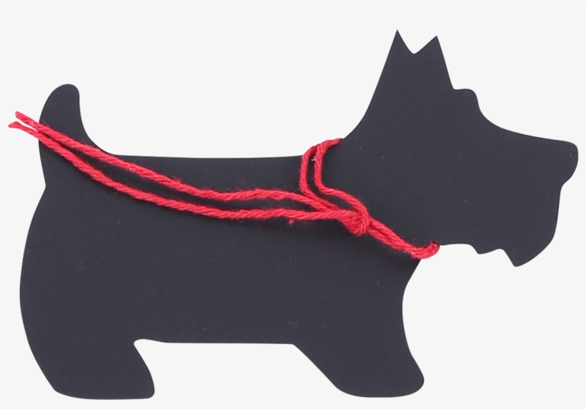 Hamish The Scottie Dog Gift Tag - Gift, transparent png #3872111