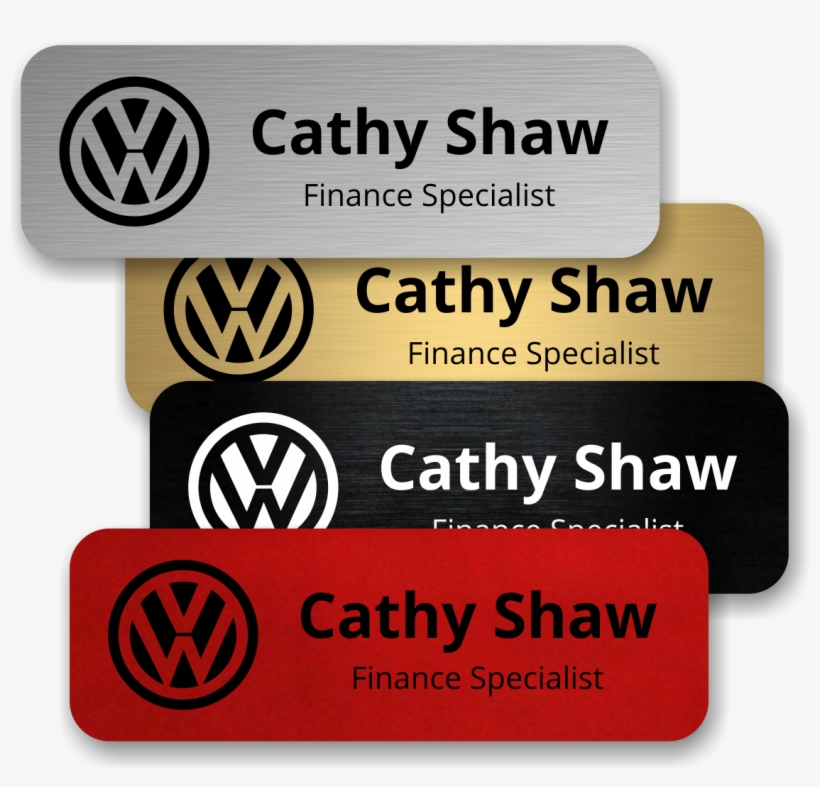 Etched Aluminium Name Tag Features - Name Tag Aluminium Png, transparent png #3872215