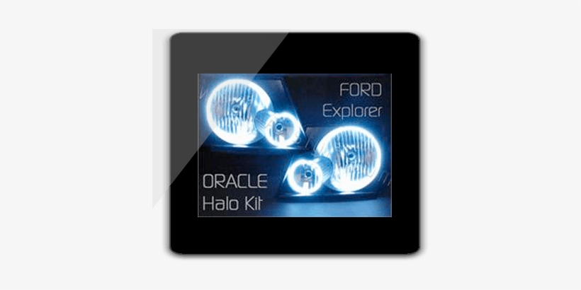 Ford Explorer Oracle Smd Halo Headlight Rings Kit 2002-2005 - Headlamp, transparent png #3872557