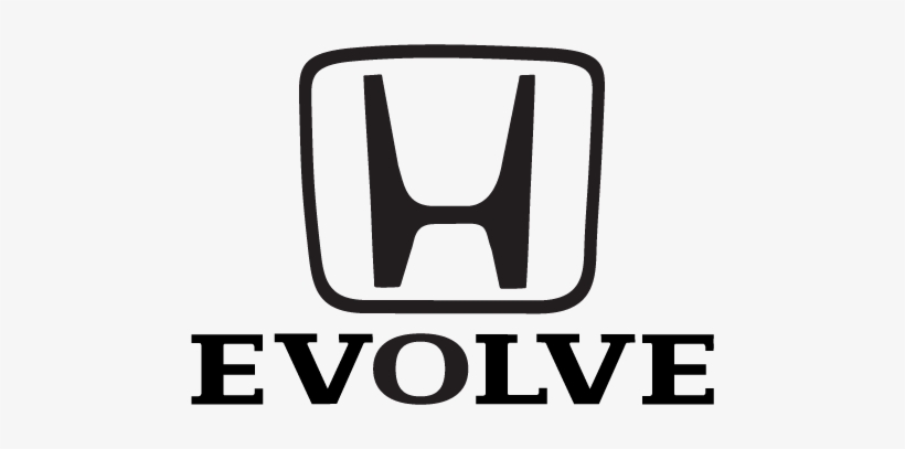 Honda Evolve Logo - Honda Logo, transparent png #3872620