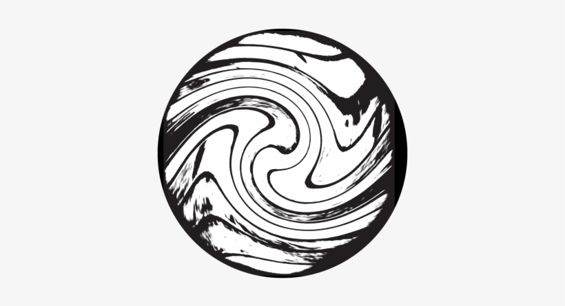 White Wave Gobo - Glass, transparent png #3872640