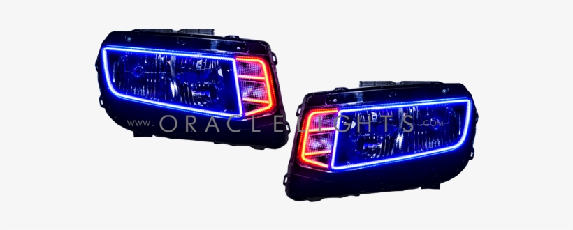 Additionally You Can Add Turn Signal Halos To Your - Camaro Headlights, transparent png #3872983