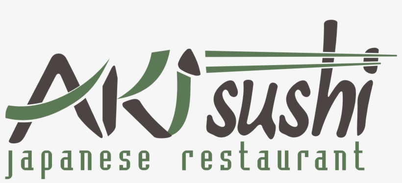 Aki Sushi Logo Png Transparent - Aki Sushi, transparent png #3873312