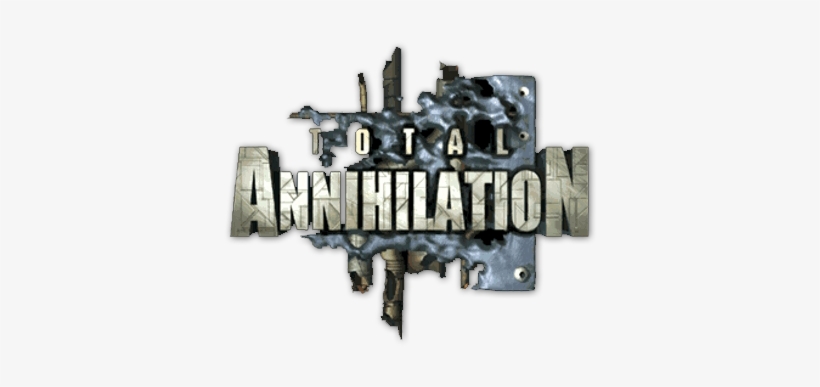 Total Annihilation Is A Real Time Strategy Game Releasted - Total Annihilation Logo, transparent png #3873912