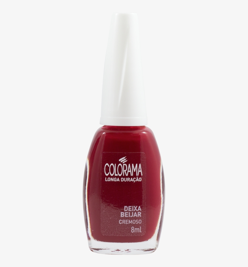 A Esmalte Colorama Cremoso Deixa Beijar 8ml - Nail Polish, transparent png #3873962