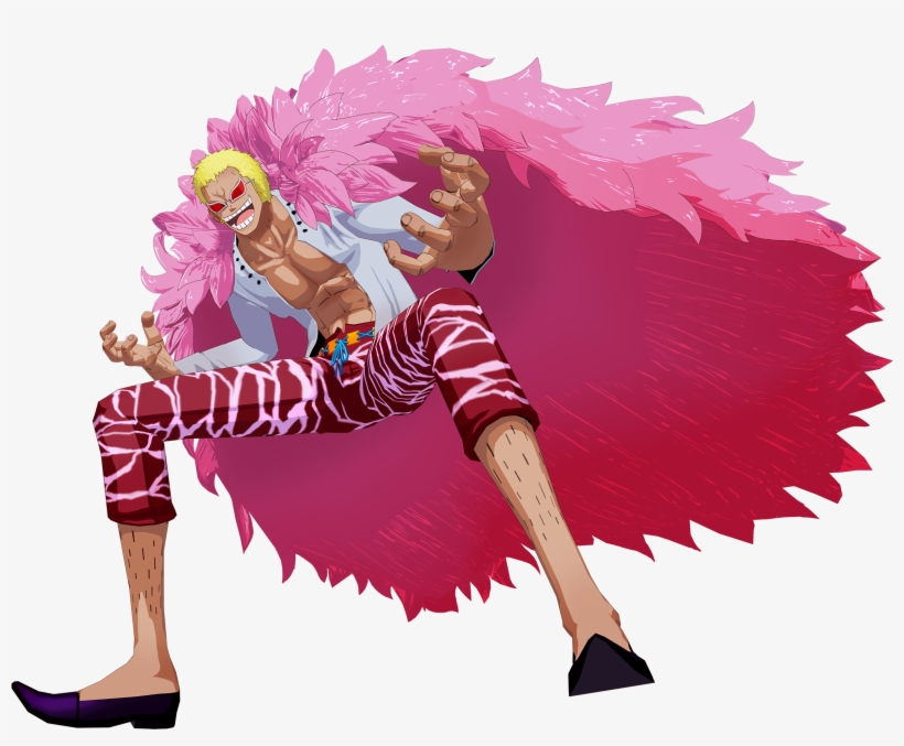 Don - Doflamingo One Piece Unlimited World Red, transparent png #3874702