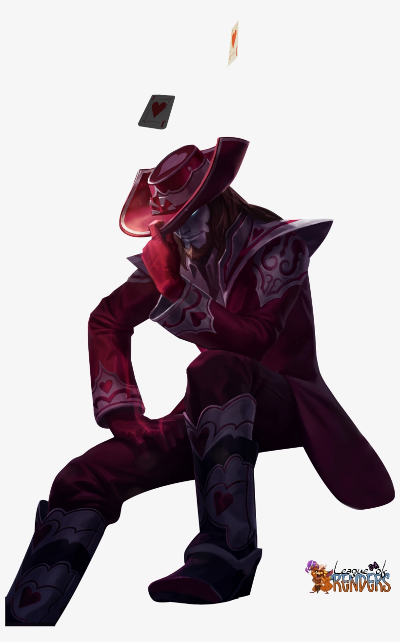 Twisted Fate Transparent Png - League Of Legends Twisted Fate Png, transparent png #3874727