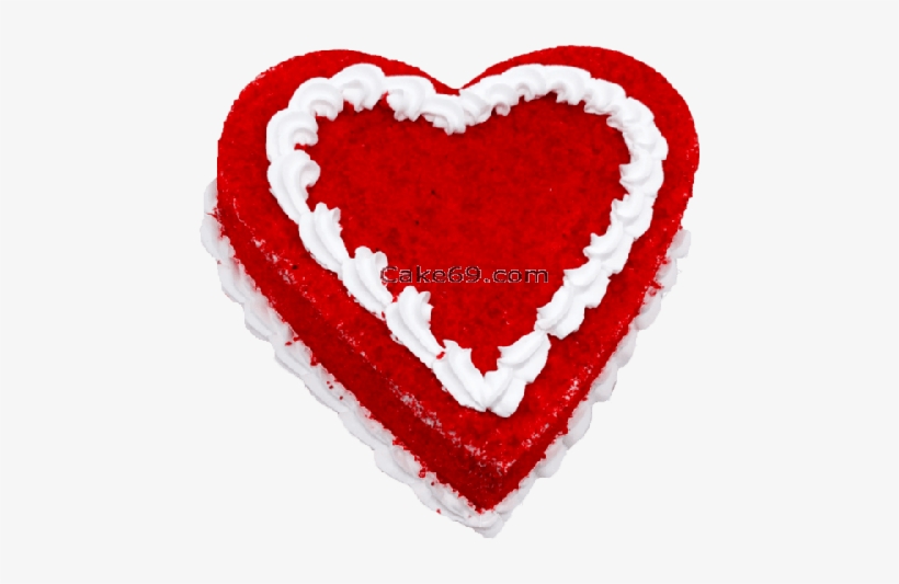 Red Velvet Heart Cake - Birthday Cake, transparent png #3874797