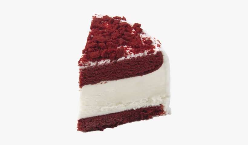 Red Velvet Cake With Tcby White Chocolate Mousse Frozen - Mousse, transparent png #3874824