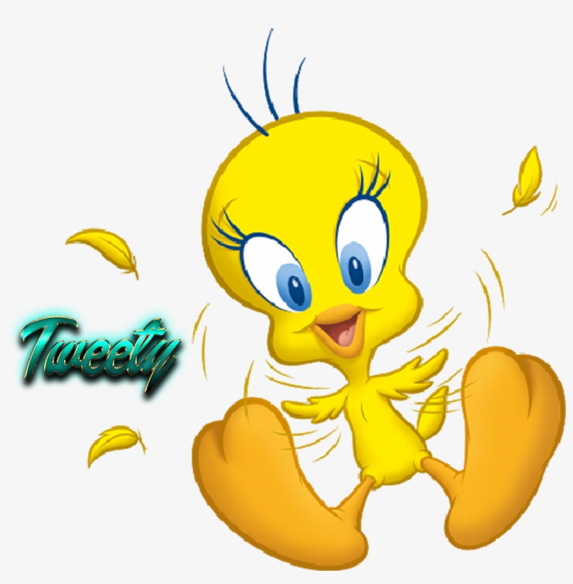 Tweety Free Desktop Background - Trends International Tweety Power Wall Poster 22.375", transparent png #3874949