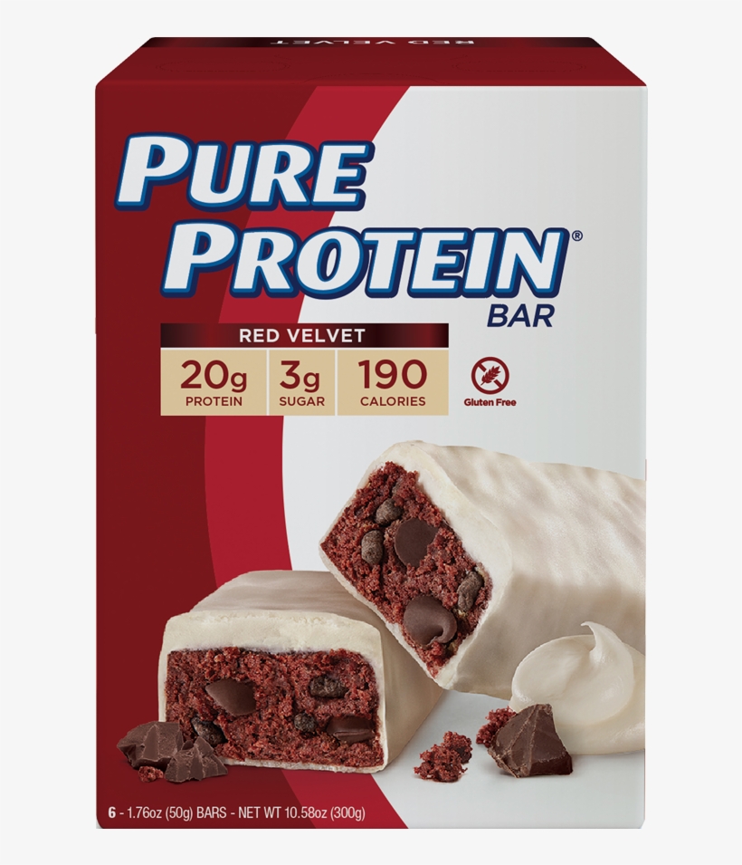 At A Glance - Pure Protein Red Velvet, transparent png #3875155