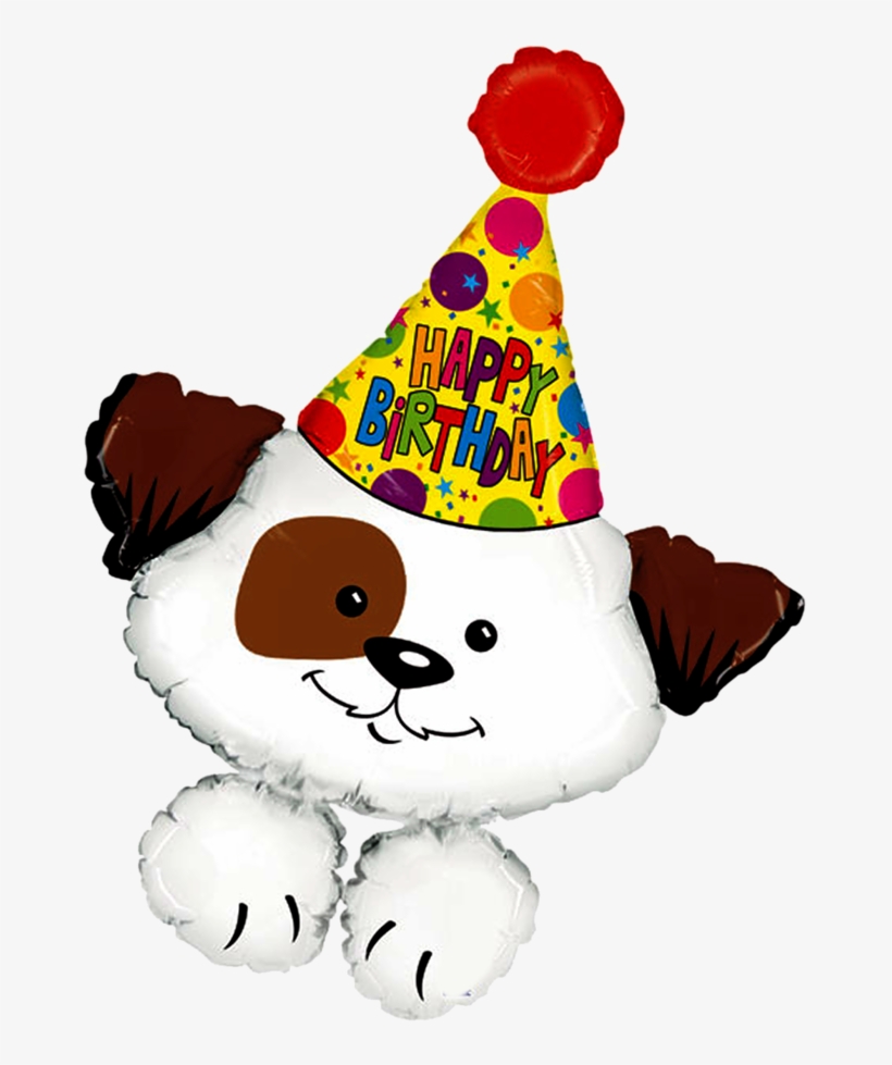 B *✿* Birthday - 37" Birthday Party Puppy, transparent png #3875325