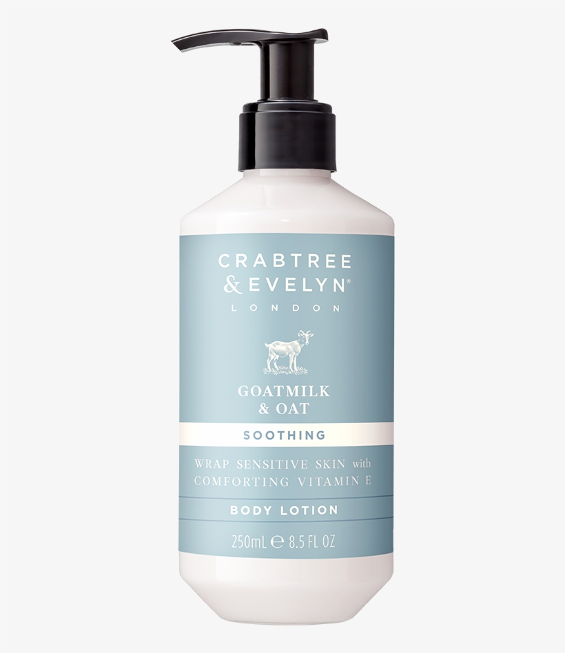 Crabtree & Evelyn Goatmilk & Oat Body Lotion - Crabtree & Evelyn Goatmilk & Oat Body Lotion, transparent png #3875382