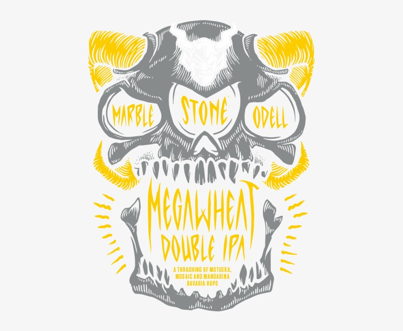 Marble / Odell / Stone Megawheat - Stone Megawheat Double Ipa, transparent png #3875540