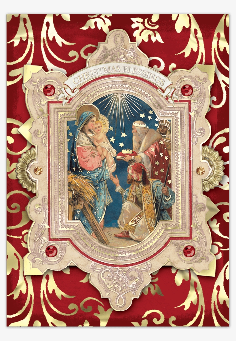 Wise Men Boxed Holiday Cards - Illustration, transparent png #3875558