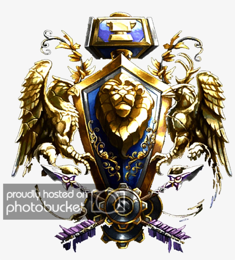 World Of Warcraft Alliance Logo, transparent png #3875864