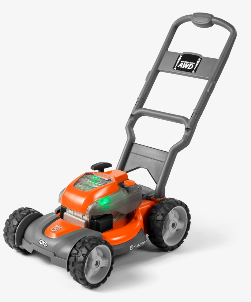 Lawn Mower Image Group - Husqvarna Toy Lawn Mower, transparent png #3875967