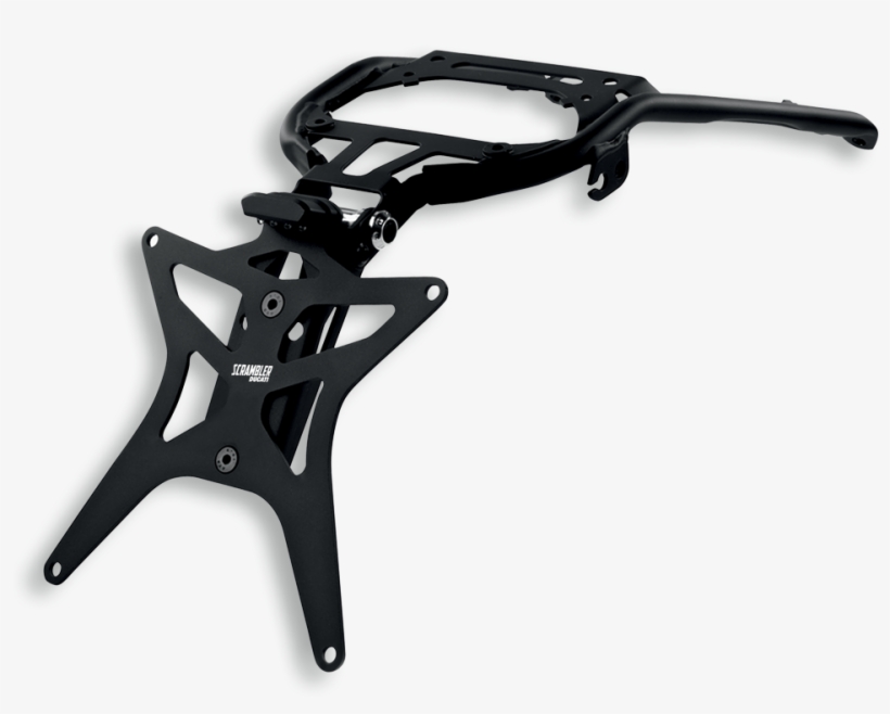 97380211a - Plate Holder For Ducati Scrambler, transparent png #3876019