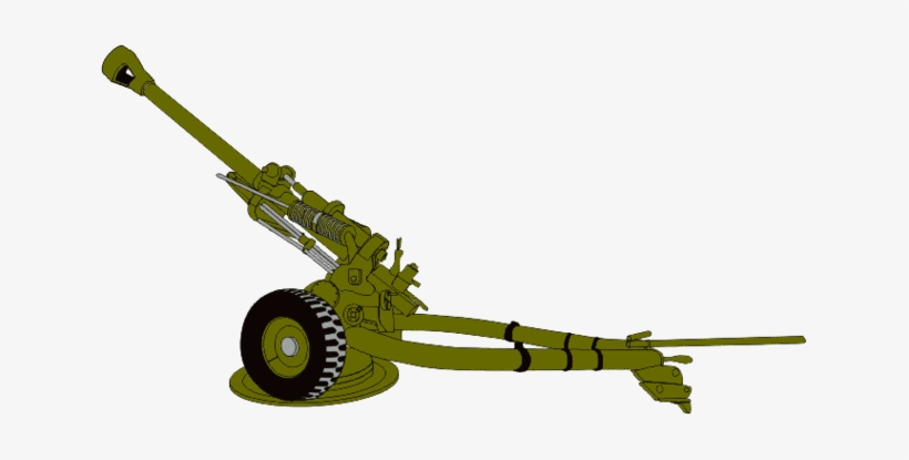 Artillery Clipart Transparent - Artillery Gun Clipart, transparent png #3876075
