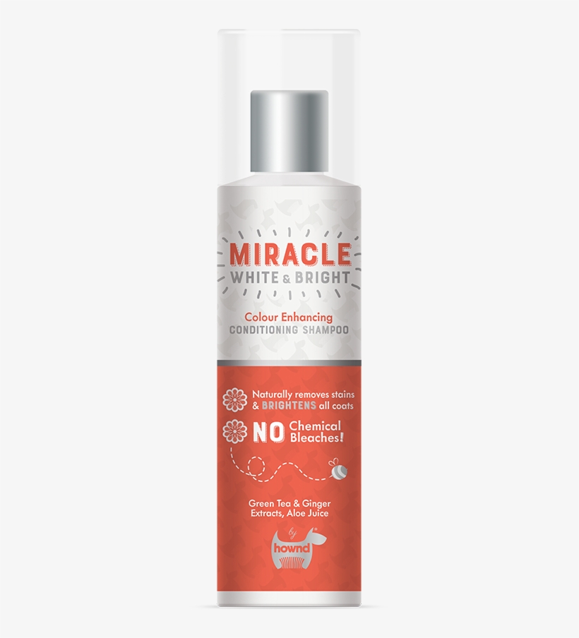 Miracle White & Bright Colour Enhancing Conditioning - Miracle Face Scrub & Natural Tear Stain Treatment, transparent png #3876469