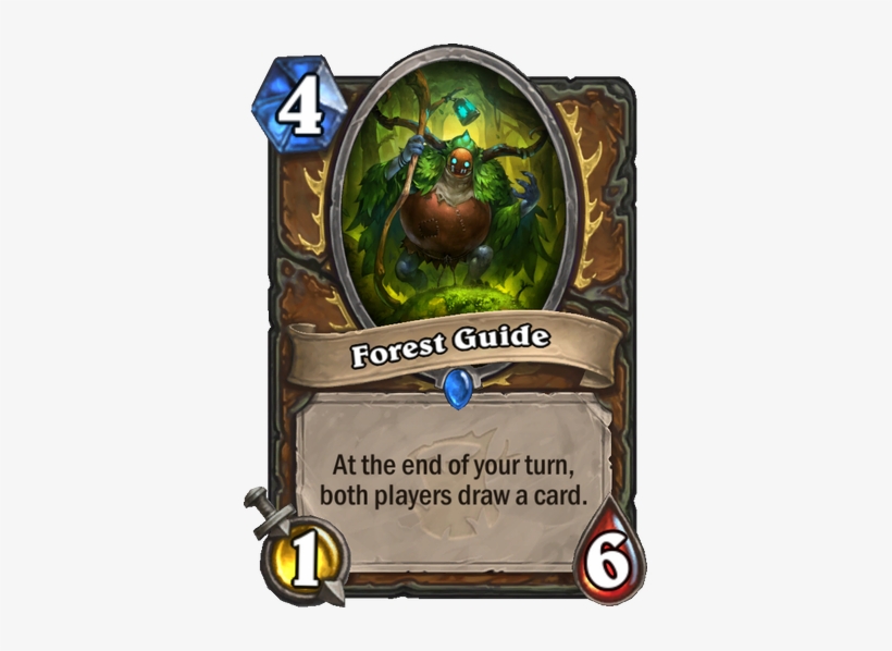 Forest - Forest Guide Hearthstone, transparent png #3876667