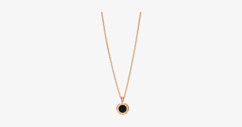 Bvlgari Bvlgari 18 Kt Rose Gold Chain And 18 Kt Rose - Bvlgari Necklace, transparent png #3877107