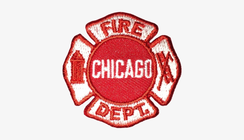 Chicago Fire Department 2″ Maltese Patch - Aurora Il Fire Department Logo, transparent png #3877192