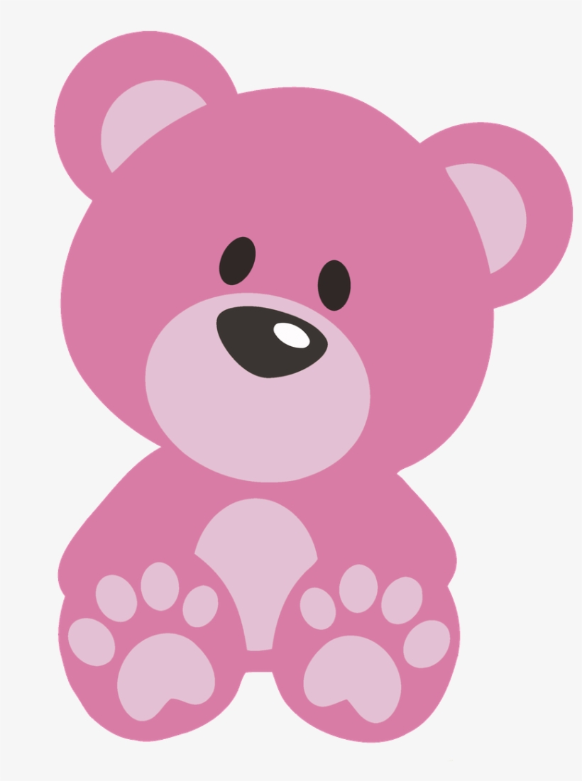 Shining Inspiration Pink Teddy Bear Clip Art Clipart - Blue Teddy Bear Png, transparent png #3877247