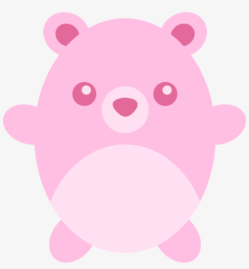 28 Collection Of Cute Pink Teddy Bear Clipart High - Cute Grizzly Bears Drawing, transparent png #3877403