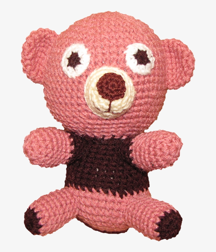 Crochet Bear - Stuffed Toy, transparent png #3877469