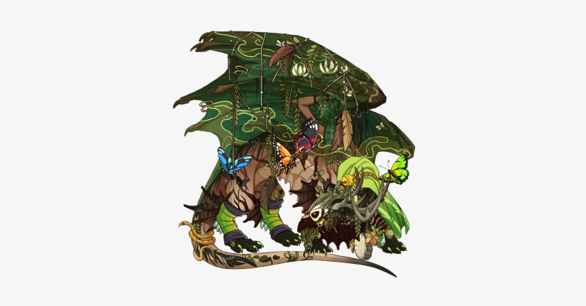 Sycamore Was Hatched On Earth Day, And Will Be Getting - Green Dragon Familiar, transparent png #3877975