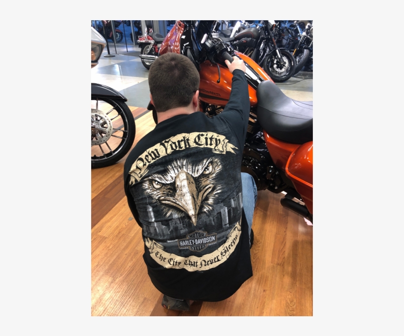 New Nyc Affliction Shirt - Chopper, transparent png #3878178
