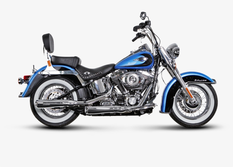 Akrapovic Exhaust Harley Davidson Softail Fxstc Custom - Akrapovič S-hdstso2-hc, transparent png #3878235