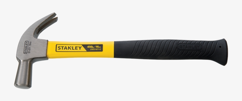 Zoom - Claw Hammer Stanley, transparent png #3878332