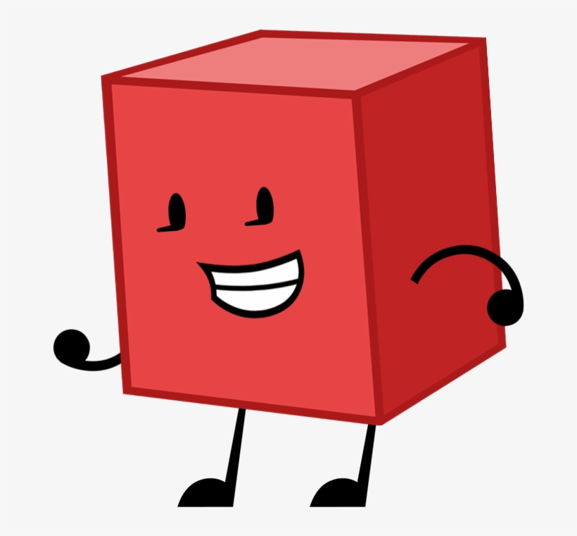 Blocky Pose - Bfdi Character, transparent png #3878737