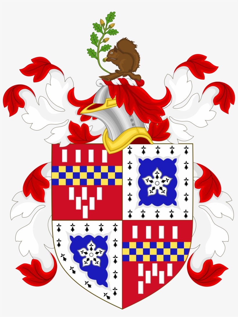 Open - Myles Standish Coat Of Arms, transparent png #3879141