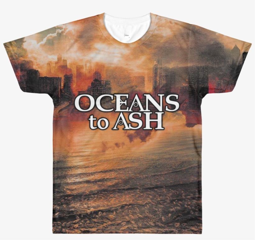 Oceans To Ash - Active Shirt, transparent png #3879328