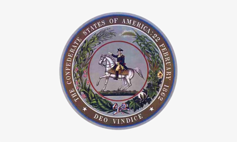 Robert E - Confederate States Of America Coat Of Arms, transparent png #3879329
