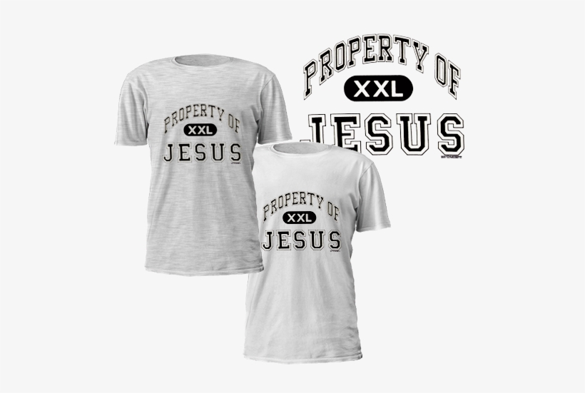 "property Of Jesus" T-shirt - Camiseta Dr Estranho Face, transparent png #3879418