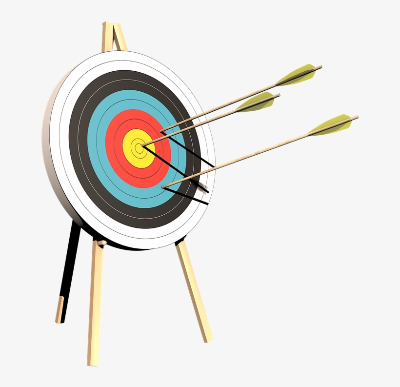 Archery Png - Zielscheibe Pfeil Und Bogen, transparent png #3879479