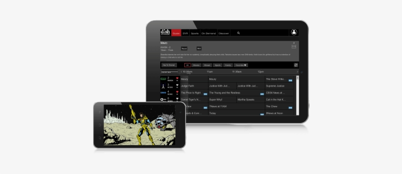 Watch Tv On The Go On Devices With Dish Anywhere - Television, transparent png #3879788