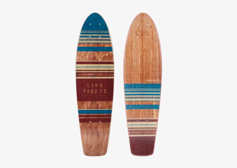 Choose Your Deck Option - Landyachtz Mini Dinghy 24" Pinstripes Longboard Deck, transparent png #3880353