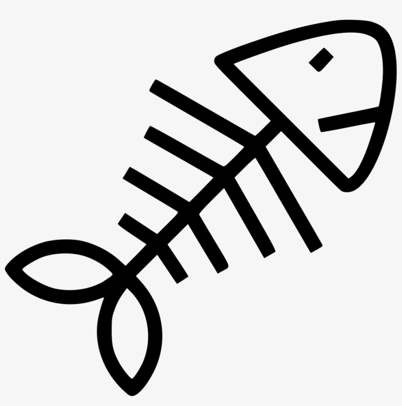 Fish Bone Consome Soup Stock Comments - Fishbone Icon, transparent png #3881172