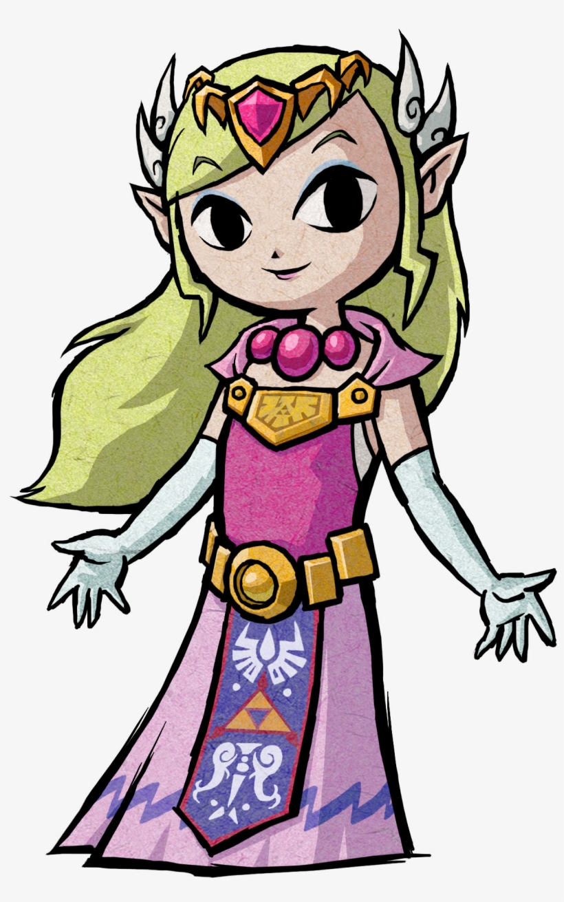 Zelda - Zelda From Wind Waker, transparent png #3881175