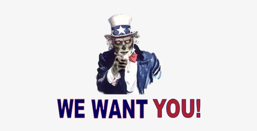 Uncle Sam I Want You Png Download - We Want You Flyer, transparent png #3881238