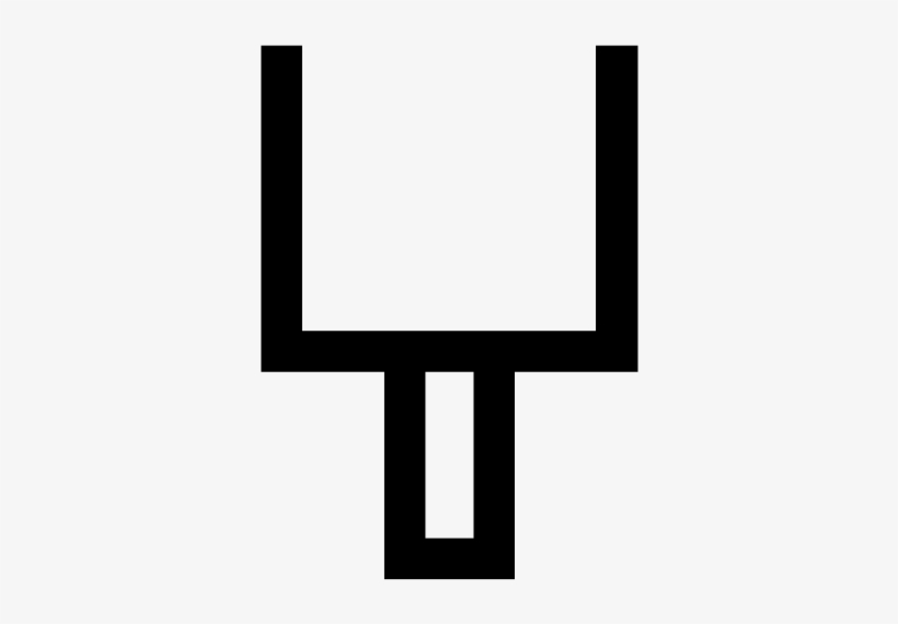 Goal Post Rubber Stamp - Touchdown Png Icon, transparent png #3881379
