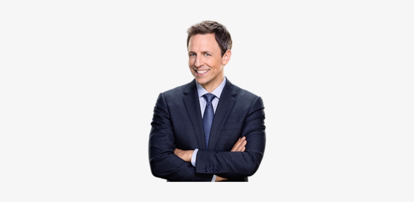 Famed "saturday Night Live" Head Writer And Anchor - Gage Seth Meyers, transparent png #3881719